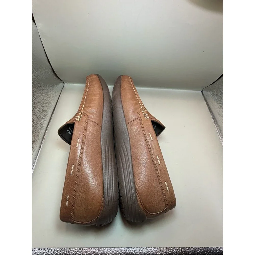 Cole Haan Motogrand Brown Leather Loafers Men’s 8M Comfort Slip On